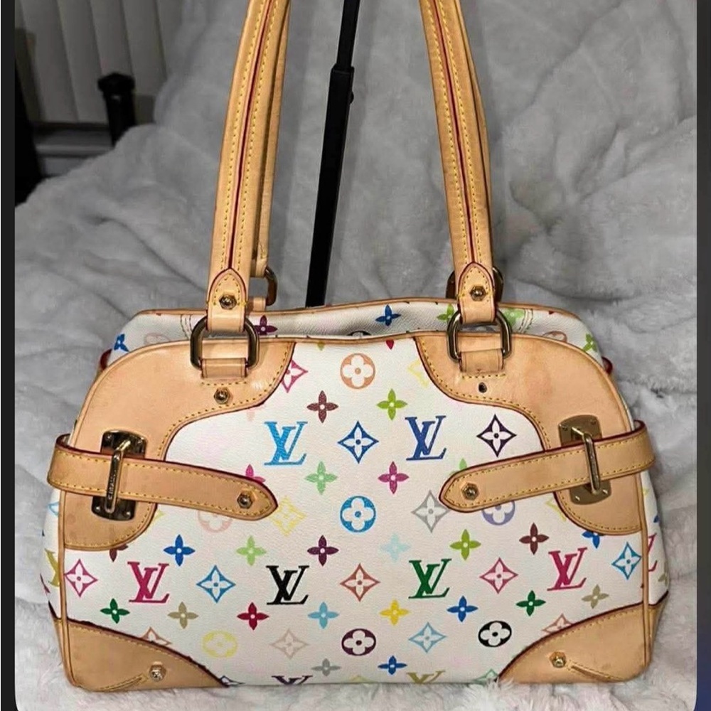 Louis Vuitton
Multicolore Monogram x Takashi Murakami Claudia Vintage authentic